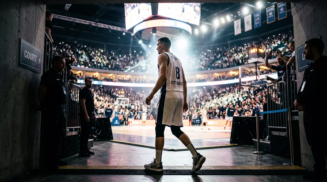 Jugador de baloncesto cambiando de equipo europeo con efecto en las cuotas de apuestas